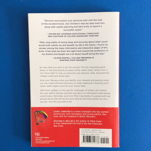 What Color is Your Parachute for Teens - Picture 2 of 2